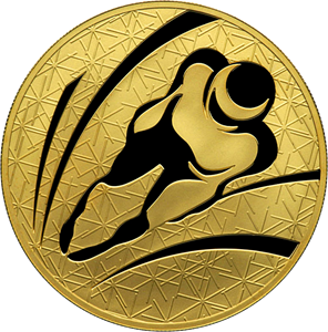 Реверс монеты Санный спорт