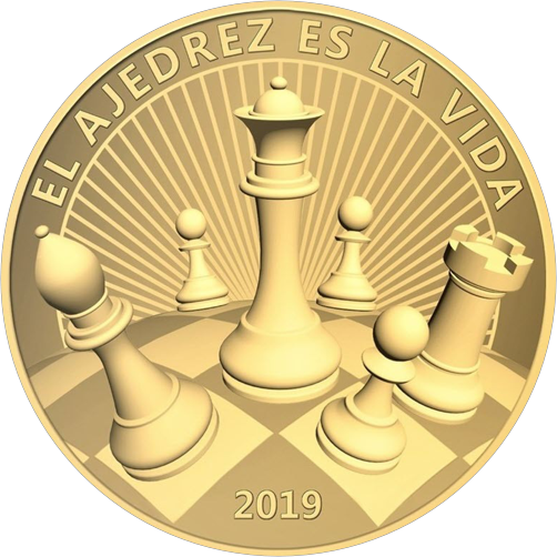 Реверс монеты Шахматы
